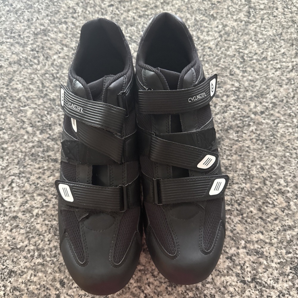 Cyclingdeal Size EU 50 USA 15 Black CD Cycling Shoes